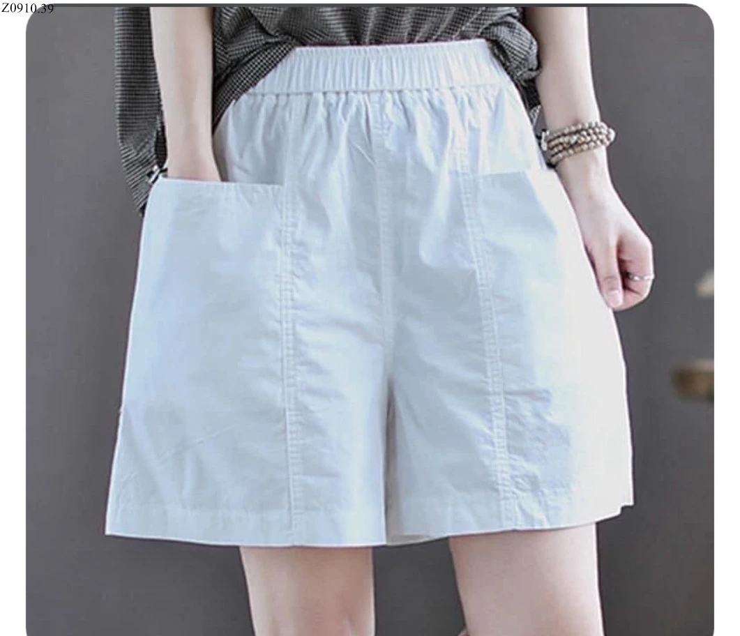 QUẦN SHORT THÔ CẠP CHUN  si 60k/1 chiêc