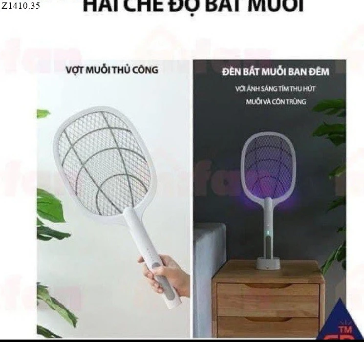 VỢT BẮT MUỖI 3 IN 1 si 97k/1 chiếc