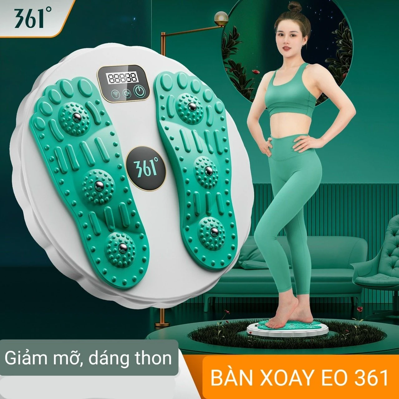 BÀN XOAY EO MÀN HÌNH LCD hãng 361 Sỉ 166k/chiếc 