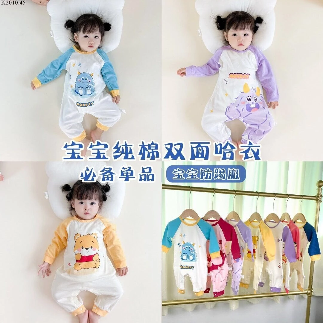 BODY HOẠT HÌNH CUTE CHO BÉ  Si 130k-1 bộ