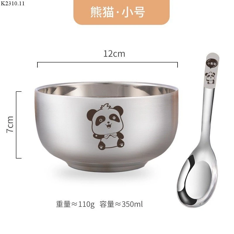 SET BÁT INOX CHỐNG NÓNG KÈM KÌA  giá mẫu 1-6: 65k        giá mẫu 7-12: 55k