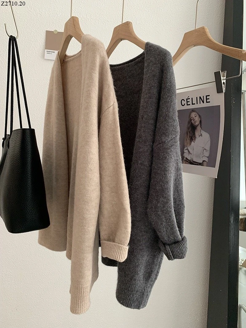 Cardigan basic lông thỏ Si 155k/1 chiếc