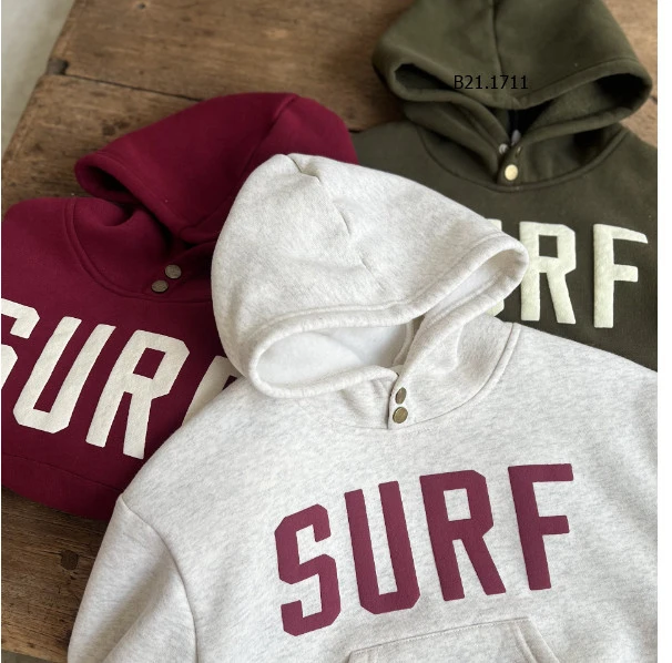 ÁO HOODIE SURF CHO BÉ - Sỉ 147k