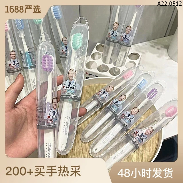 SET 10 BÀN CHẢI XBRUSH XUẤT MỸ Si 75k/set 10c