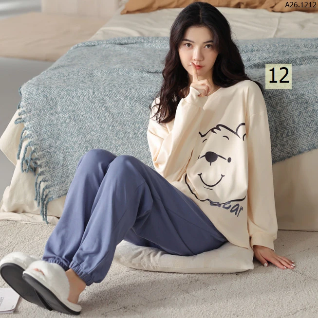 BỘ COTTON MẶC NHÀ  sỉ 180k/bộ