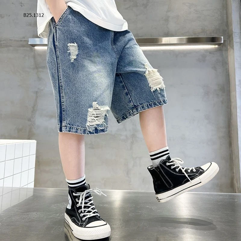 QUẦN SHORT JEAN LỬNG BÉ TRAI - Sỉ 122k