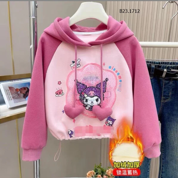 ÁO NỈ HOODIE KORU  - Sỉ Lót thường: 145k Lót nỉ: 159k