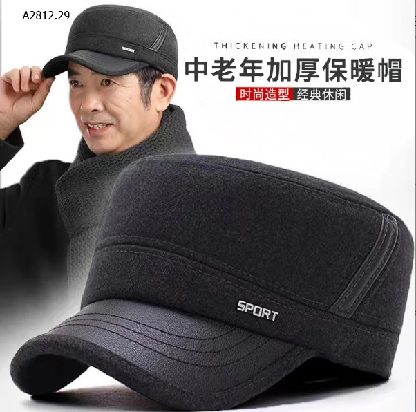 MŨ BARET CHO BỐ/ÔNG  - Sỉ 47k