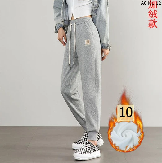 QUẦN JOGGER BO GẤU NỮ Sỉ Loại thường (Mẫu 1-6) - 153k Loại lót (Mẫu 7-12) - 173k