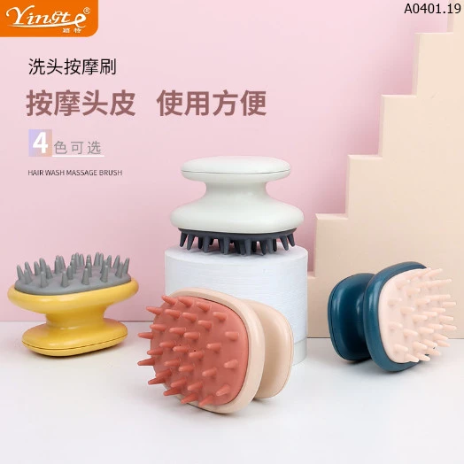 LƯỢC MASSAGE GỘI ĐẦU Sỉ 57k/set 2c màu ngẫu nhiên