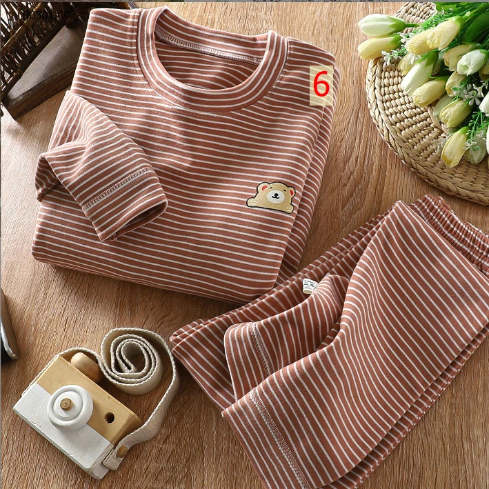 SET 2 BỘ MẶC NHÀ DÀI TAY CHO BÉ - Sỉ Size 73-120 - 180k/ set 2 bộ Size 130-170 - 225k/ set 2 bộ