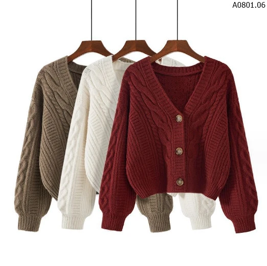 ÁO KHOÁC LEN CARDIGAN CHO NỮ Sỉ 137k