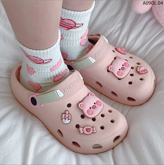 SỤC CROCS HEO HỒNG CUTE Sỉ 120k