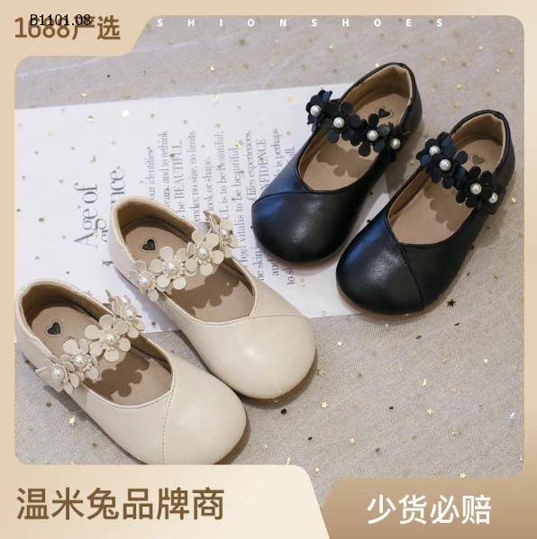 GIÀY BÚP BÊ PHỐI HOA CHO BÉ GÁI  - Sỉ 23-30 - 118k 31-35 - 128k