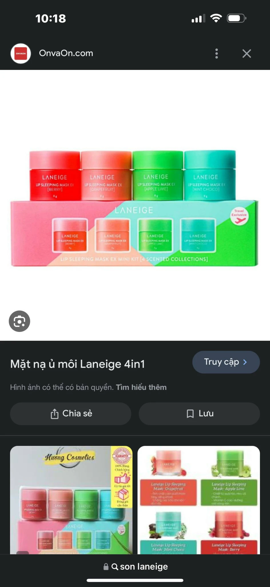 Ủ MÔI 135K/SET 3 HỘP