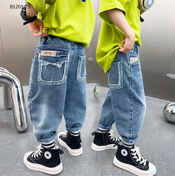 QUẦN JEAN DÁNG BAGGY CHO BÉ TRAI - Sỉ 90-140 - 145k 150-160 - 155k