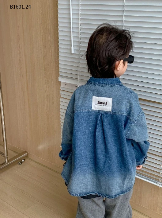 ÁO SƠ MI JEAN BÉ TRAI HÃNG EDGX- Sỉ 172k