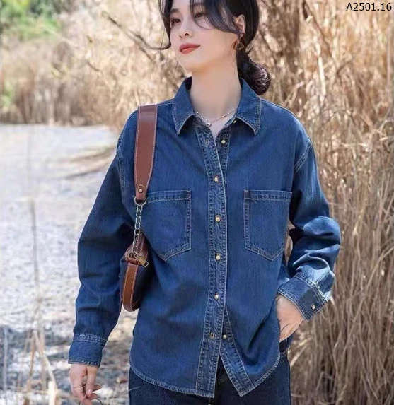 ÁO SƠ MI DENIM CHO NỮ Sỉ 130k