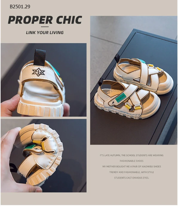  SANDAL QUAI CHÉO CHO BÉ-sỉ sz 26-30: 170k           sz 31-36: 180k