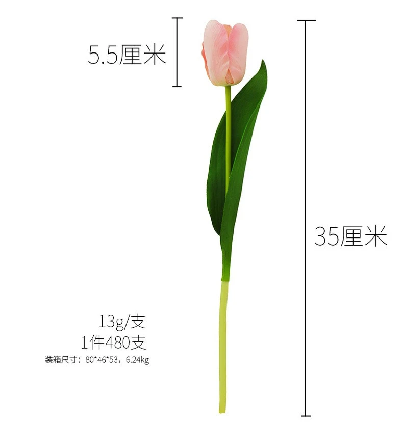 HOA TULIP DECOR SỈ 27k/2 CÀNH CHỌN MÀU