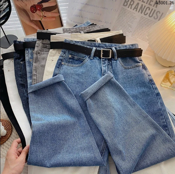 QUẦN JEAN DÁNG BAGGY CHO NỮ Sỉ 130k