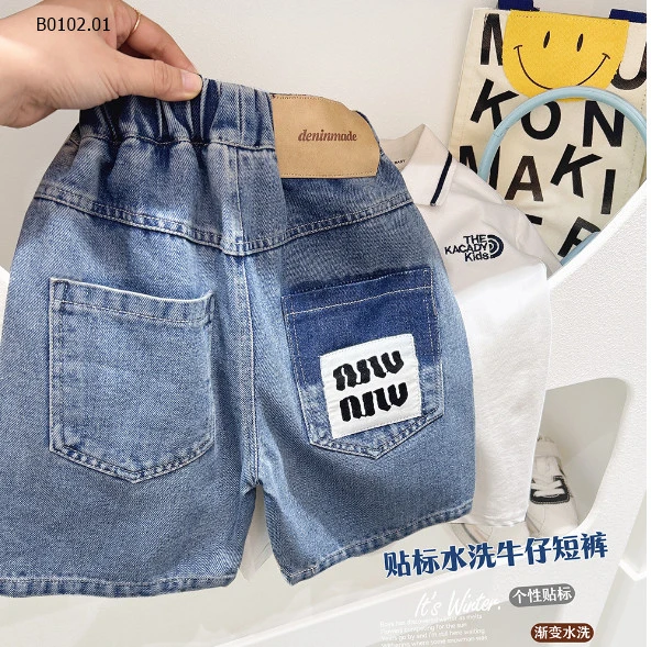 QUẦN SHORT JEAN BÉ TRAI HÃNG KACADY-sỉ 125k/chiếc