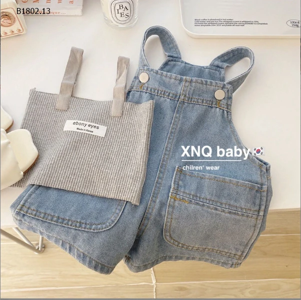 SET YẾM JEANS MIX ÁO 2 DÂY  - sỉ 148k/set