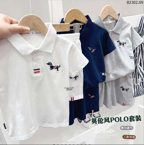 Em gom sét polo bé trai hãng Cakady chất cực kỳ đẹp sỉ 150k/set