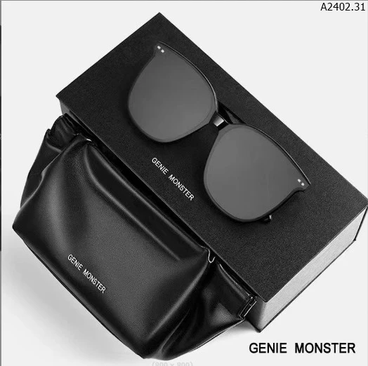 Kính #GENIE #MONSTER full túi da + hộp luôn nhé sỉ 89k/chiếc 