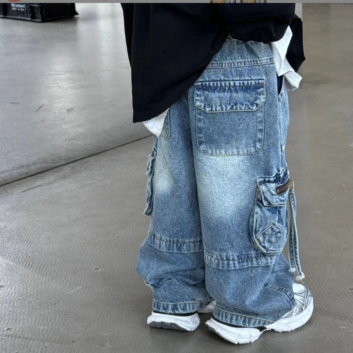 JEANS TÚI HỘP KHÓA KÉO HIP-HOP- Sỉ 270k