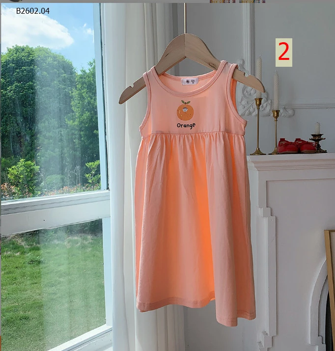 Váy cotton siêu xịn sò dành cho các bé- sỉ 96k