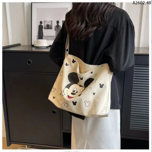 TÚI VẢI CANVAS MICKEY Sỉ 72k