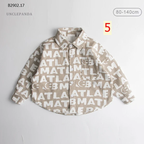 BST ÁO SƠMI BÉ TRAI HDU.KIDS - Sỉ 127k