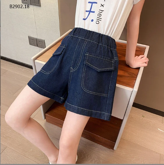 QUẦN SHORT JEAN LỬNG BÉ GÁI SZ ĐẠI - Sỉ 124k