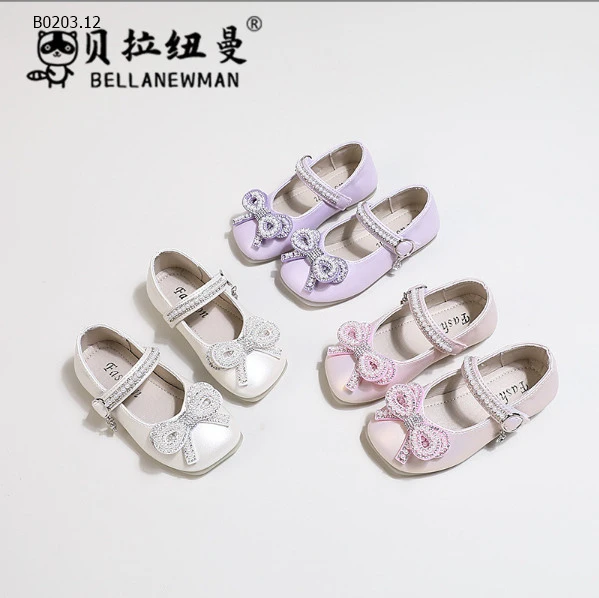 GIÀY BÚP BÊ NƠ ĐÍNH ĐÁ + NGỌC TRAI BELLANEWMAN - sỉ sz23-28 : 135k/đôi           sz29-34 : 143k/đôi 