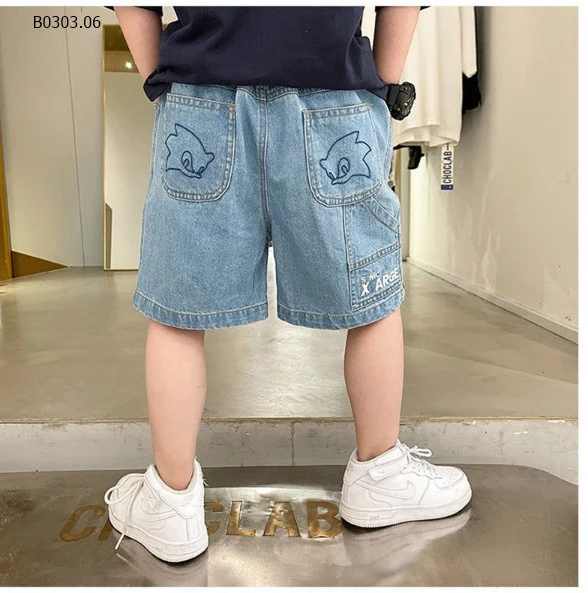 QUẦN SHORT JEAN BÉ  - Si 120k