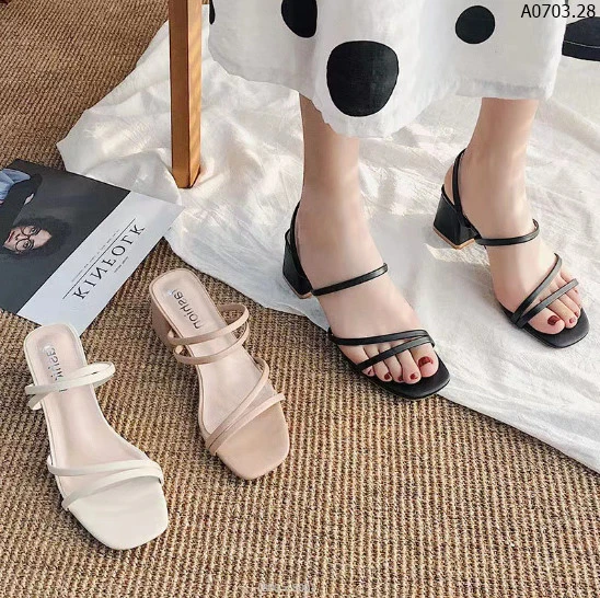 SANDAL CAO GÓT   NỮ QUAI MẢNH sỉ 92k/đôi