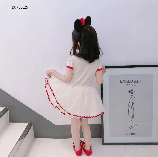 VÁY XÒE MICKEY CHO BÉ - Sỉ 123k