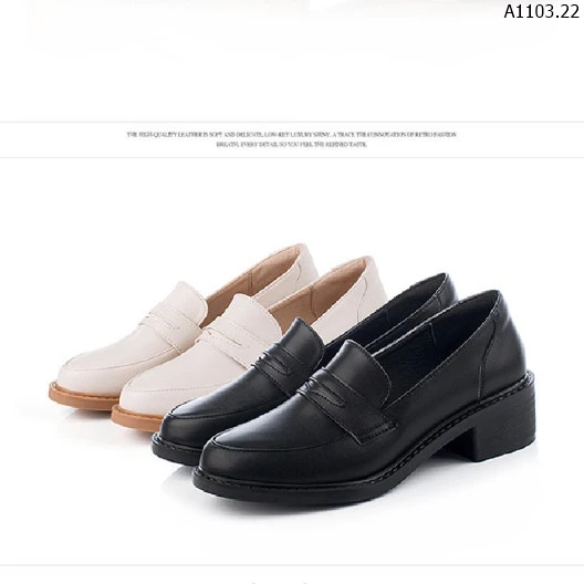 GIÀY LOAFER NỮ sỉ 243k/đôi 