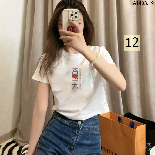 ÁO PHÔNG CROPTOP sỉ 115k/chiếc