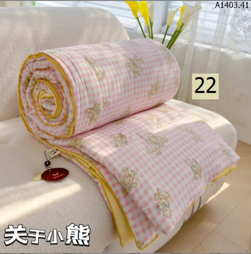 CHĂN ĐŨI COTTON HÈ XUẤT HÀN sỉ 228k/chiếc