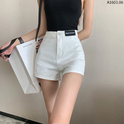 QUẦN SHORT DENIM LƯNG CAO CHO NỮ sỉ 98k/chiếc