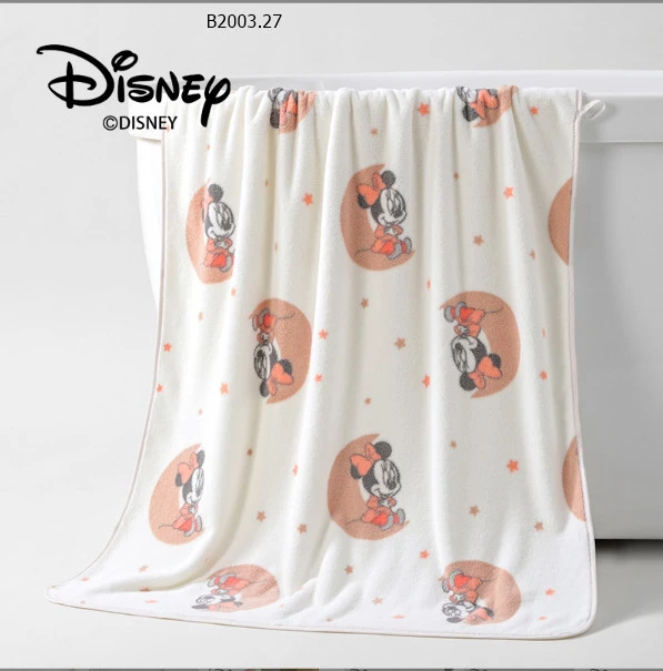 SET KHĂN MẶT VÀ KHĂN TẮM DISNEY CHO BÉ - Sỉ 105k/set 2 khăn