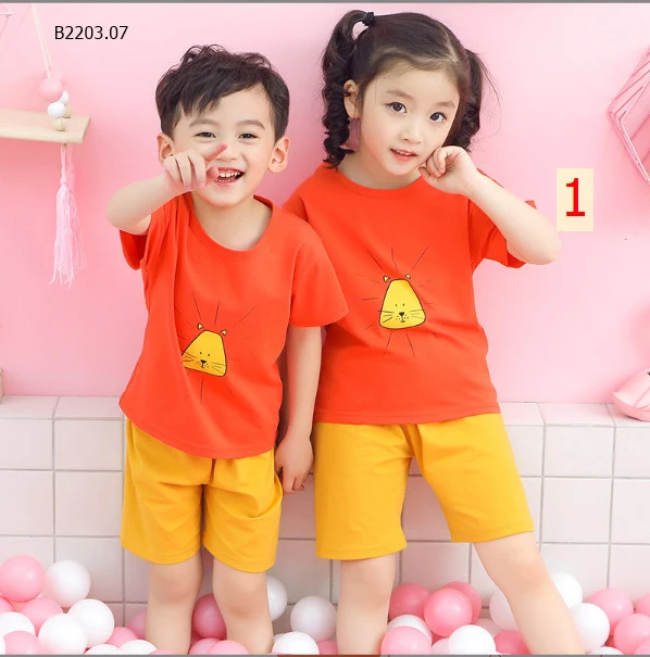 BỘ COTTON BÉ TRAI - BÉ GÁIII- Sỉ 62k