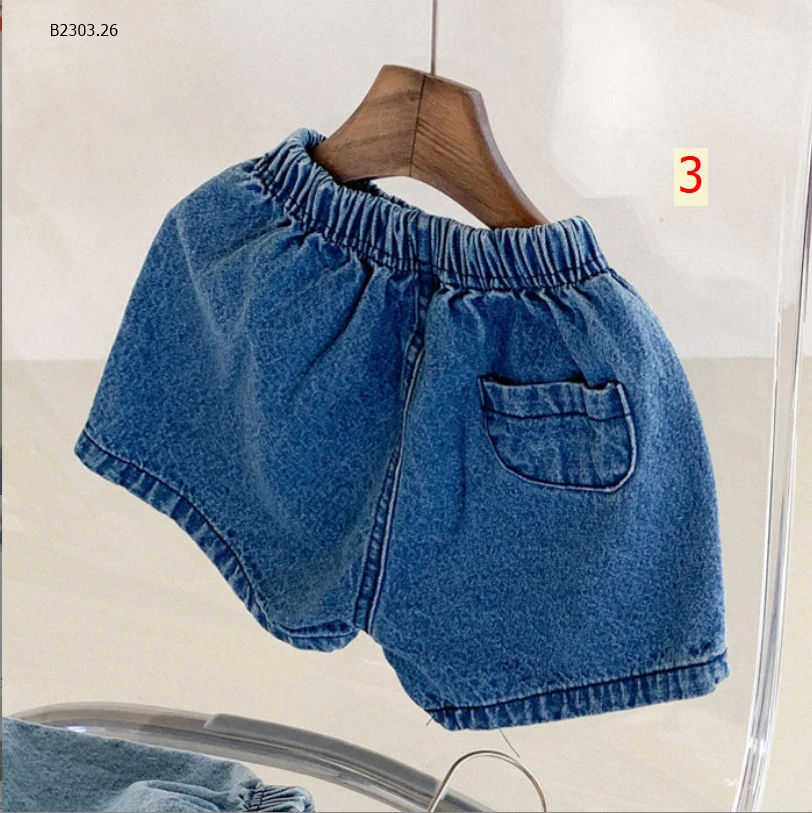 QUẦN SHORT JEAN CHO BÉ - Sỉ 99k