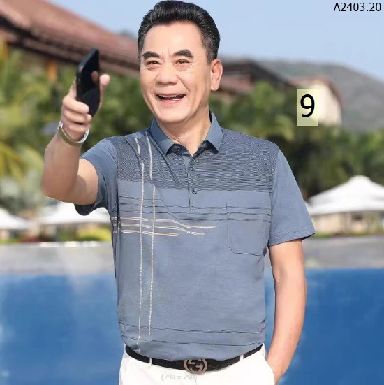 ÁO POLO TRUNG NIÊN sỉ 120k/chiếc