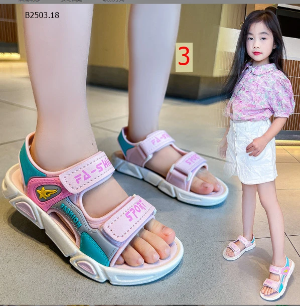 SANDAL NHỰA BÉ SIÊU NHẸ - Sỉ 65k