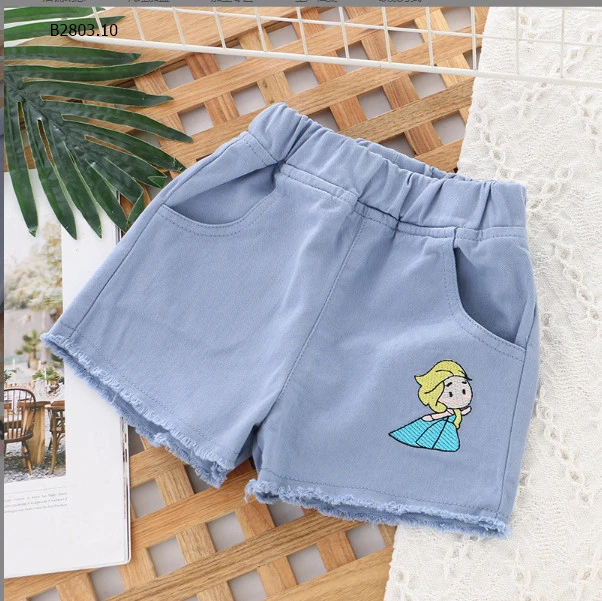 Quần Short Denim bé gái - Sỉ 65k