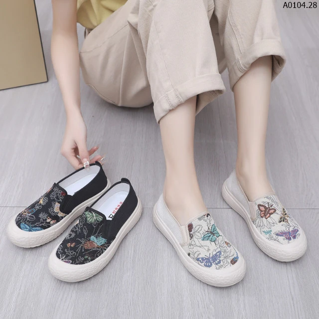 SLIP ON HOẠ TIẾT sỉ 118k/đôi 