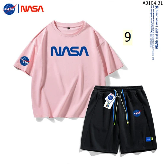 SET ÁO PHÔNG KÈM QUẦN NASA CHO NAM NỮ sỉ 215k/set